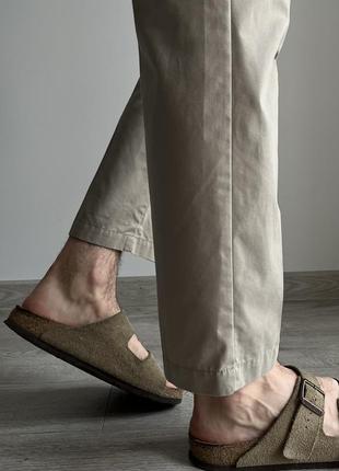 Marks &amp; spencer wide chino pants широкие свободные брюки брюки чинос оригинал удобны комфортные бежевые кэжуал стиль интересные качественные3 фото