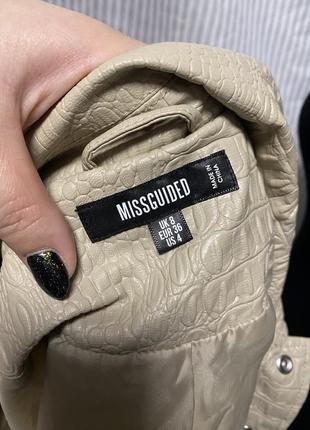 Жіночий вкорочений жакет піджак missguided9 фото