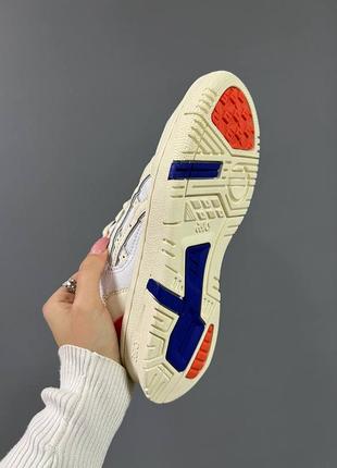 Кроссовки asics kith x ex89 'white blue orange'9 фото