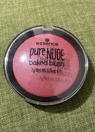 Румʼяна essence pure nude baked blush