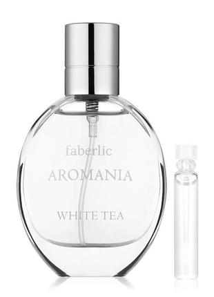 Пробник туалетной воды для женщин aromania white tea, 2 мл (34185)