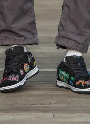 Женские кроссовки michael jackson nike dunk high black boots girls 36-37-38-39-40-416 фото