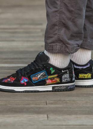 Женские кроссовки michael jackson nike dunk high black boots girls 36-37-38-39-40-415 фото
