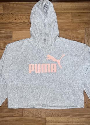 Худі кроп-топ puma