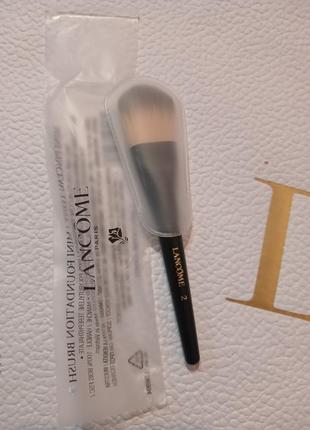 Lancome кисточка для тонального крема foundation brush #2 миниатюра 12см2 фото