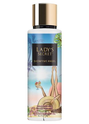 Жіночий парфумований спрей-міст для тіла lady's secret showtime angel, 250 мл(284611)