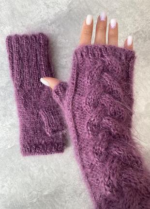 Sale митенки вязаные рукавички женские ручная работа розпродаж рукавички без пальців
