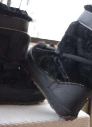 Зимові чоботи черевики рукавиці луноходи унти tommy hilfiger р. 41/42 27 см7 фото
