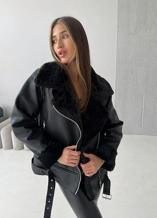 Дубленка авиатор aftf basic 2