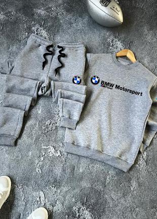 Новинка ❄️ теплый спортивный костюм на флисе bmw motorsport