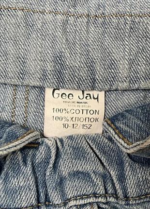 Комбинезон шорты джинсовый для девочки 10-12 лет размер 1526 фото