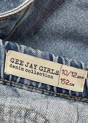 Комбинезон шорты джинсовый для девочки 10-12 лет размер 1527 фото