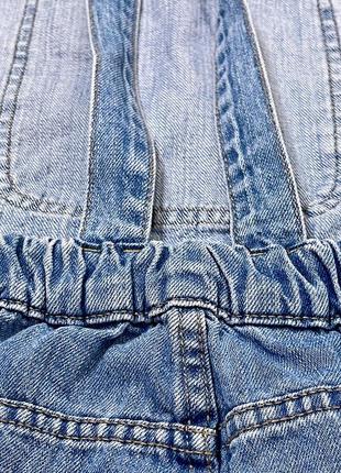 Комбінезон шорти джинсовий для дівчинки 10-12 років розмір 1529 фото