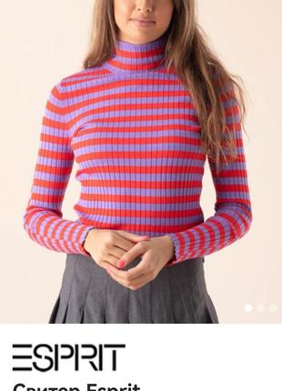 Esprit светер в яскраву смужку