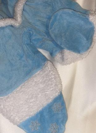 Человечек новогодний «снегурка»