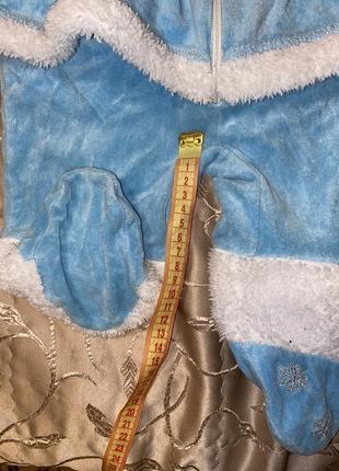 Человечек новогодний «снегурка»