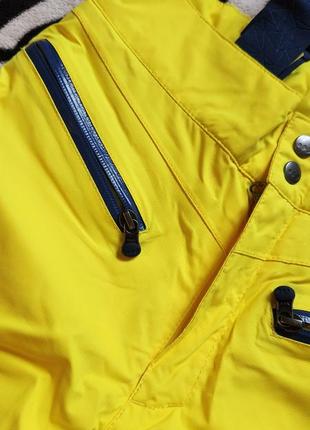 Горнолыжные брюки желтые decatlon6 фото