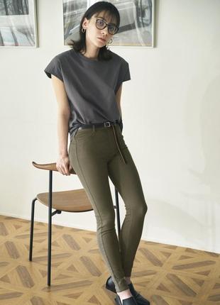 Ультра-стрейчеві штани-легінси uniqlo (ultra-stretch leggings trousers)3 фото