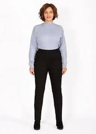 Стрейчевые брюки черного цвета от бренда tu women 🩷, размер u912 / m-l 💥1 фото