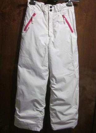 Wedze decathlon теплые термо зимние горнолыжные влагостойкие штаны полукомбинезон рост 146-150.1 фото