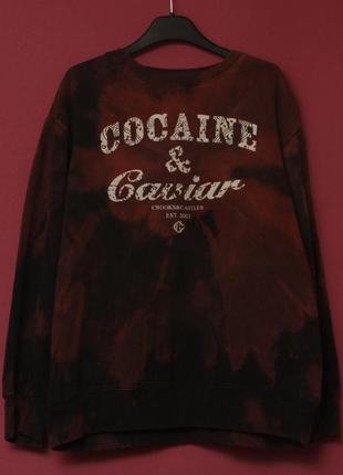 Crooks &amp; castles рр s толстовка из хлопка bleach dyed stussy sour