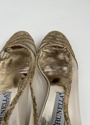 Brunella классифициальные туфли с сеткой, р.389 фото