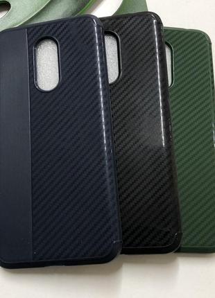 Силіконові карбонові чохли на xiaomi