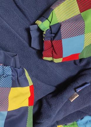 Демісезонний комбінезон на флісі lupilu 74/80 см на вік 6-12 місяців9 фото