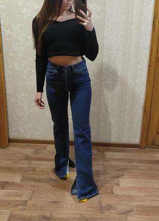 Новые прямые джинсы lui jo с разрезом, 34 размер, хс
