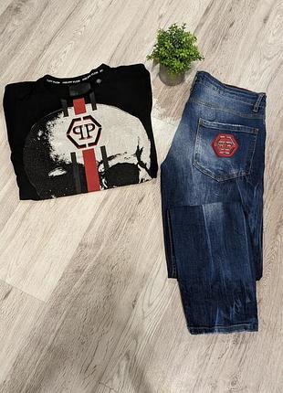 Мужские джинсы philipp plein