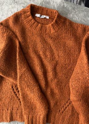 Мягкий укороченный свитер3 фото