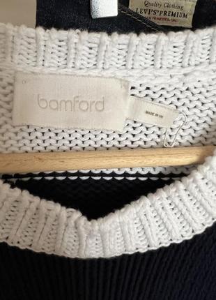 Красивий вязаний светр bomford5 фото