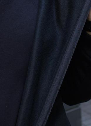 Мужской утепленный спортивный костюм батал с капюшоном7 фото