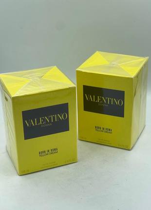 Valentino donna born in roma yellow dream1 фото