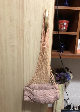 Авоськая плетеная сумка