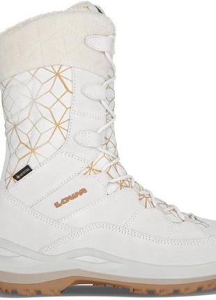 Жіночі зимові черевики lowa barina iii gtx ws white білі, 40