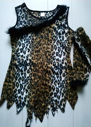 Карнавальна сукня леопард кішка