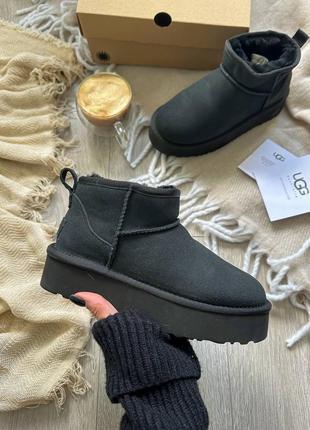 ❄️ угги на платформе ugg ultra mini platform premium ❄️❄️(мех)