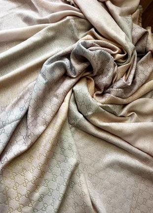 Тепла шаль платок хустка хустина бренд люкс6 фото