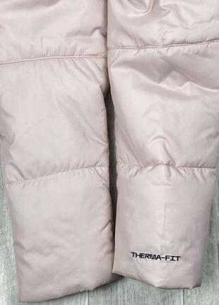 Nike therma-fit куртка xs, s размер женская с этикеткой короткая розовая оригинал5 фото