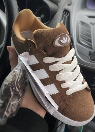 Кроссовки adidas campus brown.