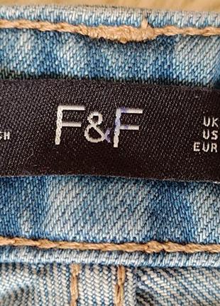 Жіночі прямі джинси модні сучасні  р-р 50-52 на високих f&f5 фото