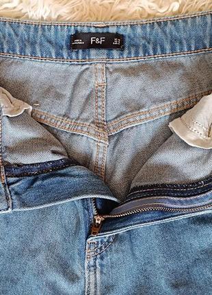 Жіночі прямі джинси модні сучасні  р-р 50-52 на високих f&f8 фото