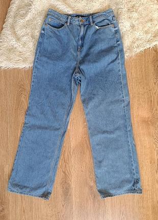 Женские прямые джинсы модные современные р-р 50-52 на высоких f&amp;f1 фото