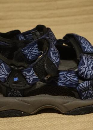 Легкі фірмові текстильні трекінгові сандалії teva s/n 6231 29 р.