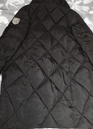 Чорна зимова куртка з подарунком5 фото