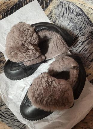 Зимові ботінки сапожки мартінси, 28 розмір 18.5см.