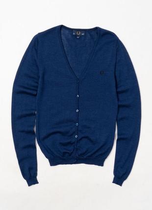 Fred perry wool cardigan&nbsp; женский свитер кардиган1 фото