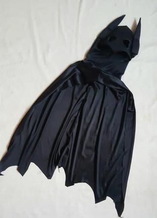 Batman маска с плащом карнавальный костюм бетмен4 фото