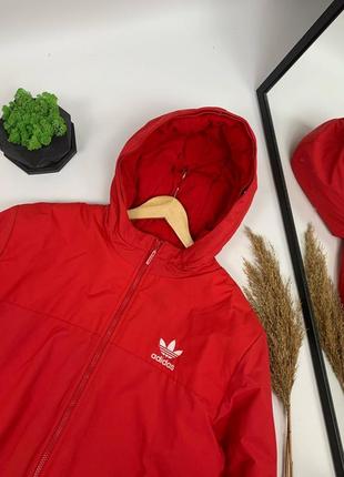 🌿утепленная куртка от бренда adidas🌿6 фото